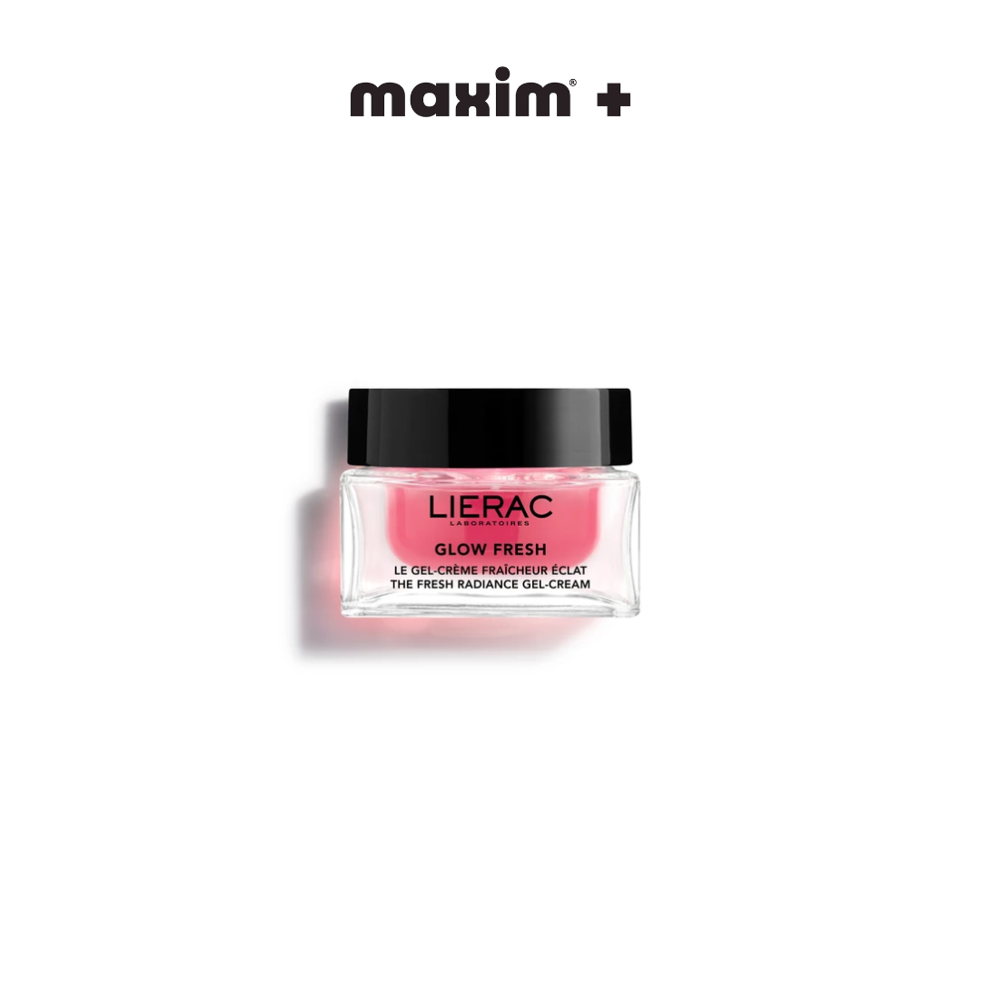 Lierac Glow Fresh The Radiance Plumping Gel-Cream Ενυδατική Κρέμα-Τζελ για Κανονικές έως Μικτές Επιδερμίδες, 50ml