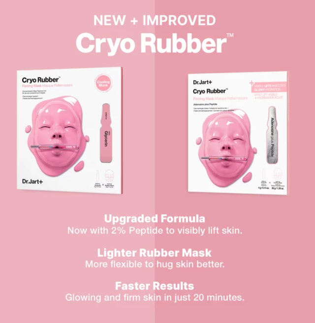 Dr.Jart+ Cryo Rubber Firming Mask Adenosine plus Peptide Μάσκα Προσώπου για Σύσφιξη, 40g
