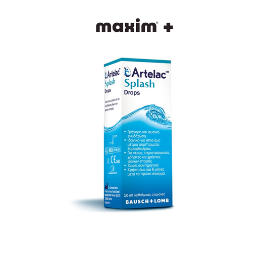Bausch & Lomb Artelac Splash Λιπαντικές Οφθαλμικές Σταγόνες για Ενυδάτωση, 10ml