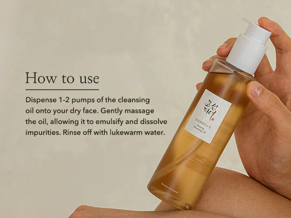 Beauty of Joseon Ginseng Cleansing Oil – Λάδι Προσώπου για Βαθύ Καθαρισμό, 210ml