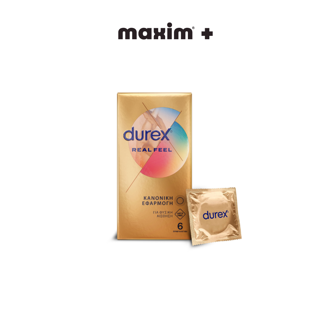 Durex Real Feel Προφυλακτικά 6 τμχ