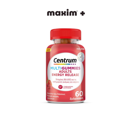 Centrum Multi Gummies Adults Energy Release, 60gummies