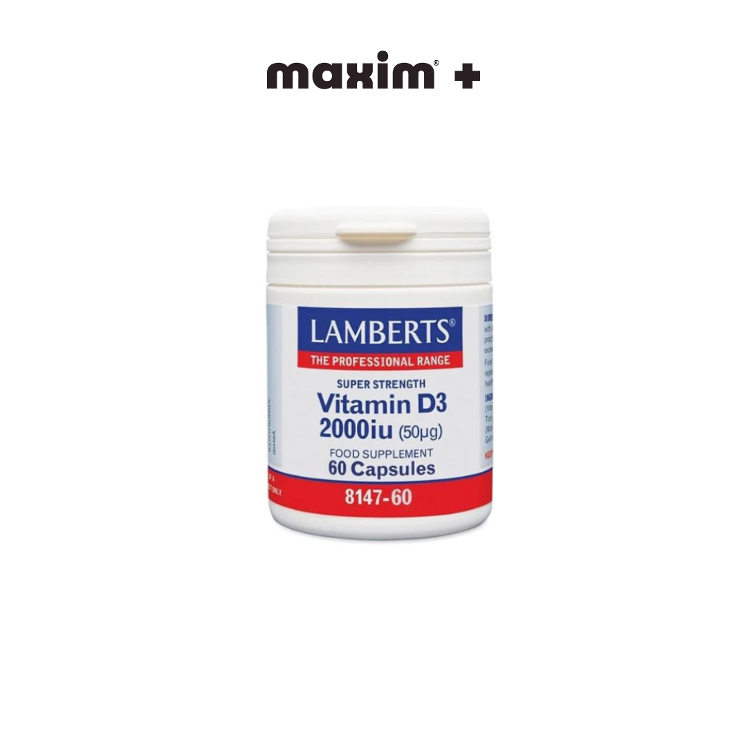 Lamberts D3 2000iu (50mg) 60caps