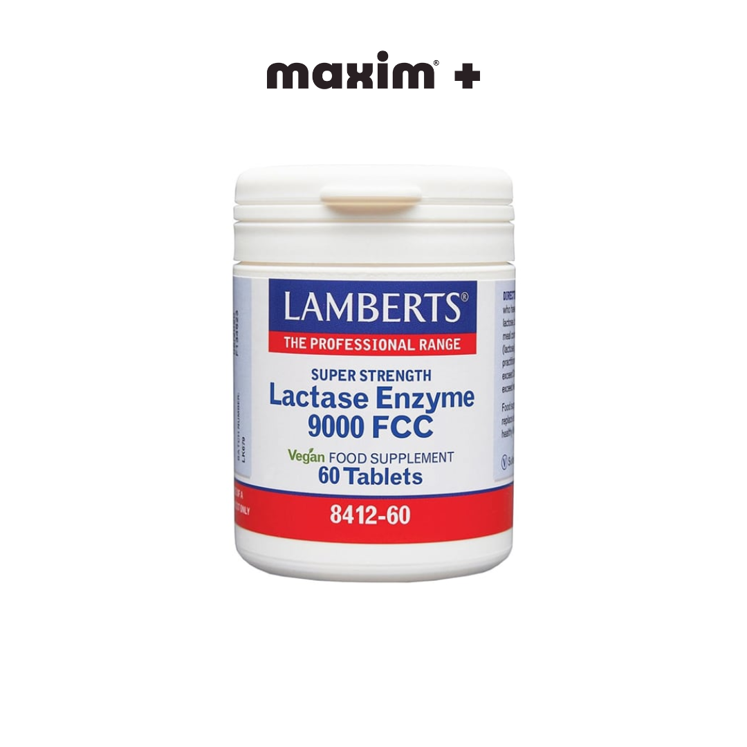 Lamberts Lactase Enzyme 9000FCC 60tabs
