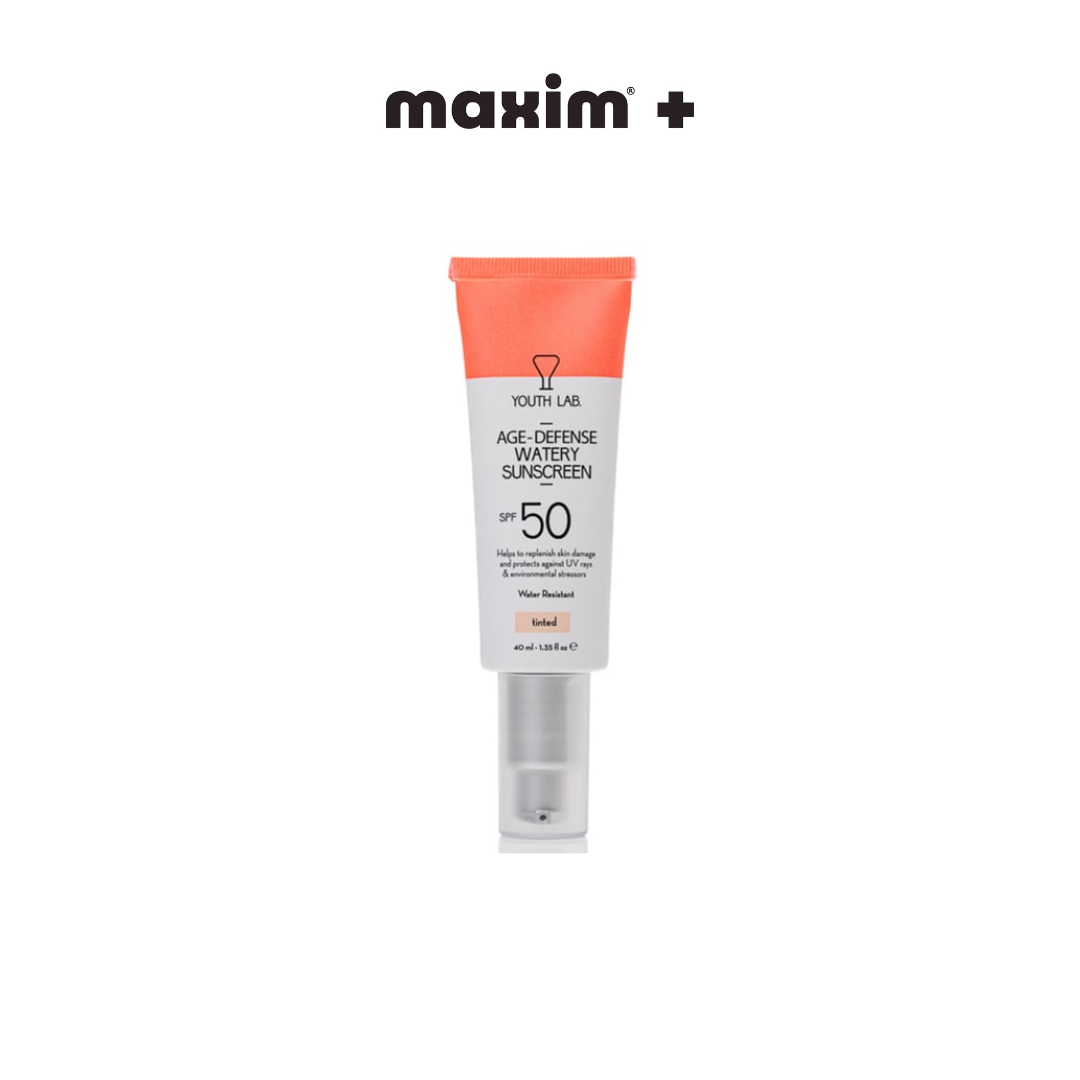 Youth Lab. Age-Defense Watery Αντηλιακό Προσώπου SPF50 με Χρώμα, 40ml