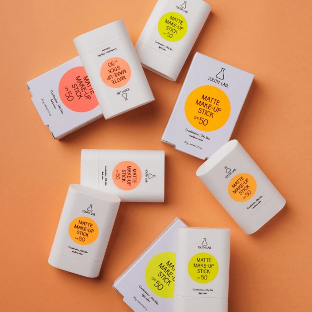 Youth Lab. Matte Make-Up Stick Aντηλιακό Στικ Medium SPF50, 20gr