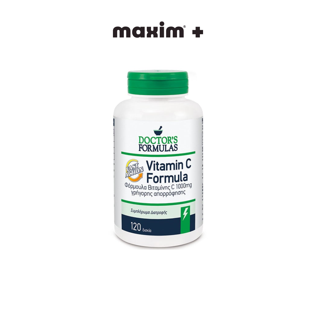 Doctor's Formulas Vitamin C Formula Fast Action 1000mg, 120tabs