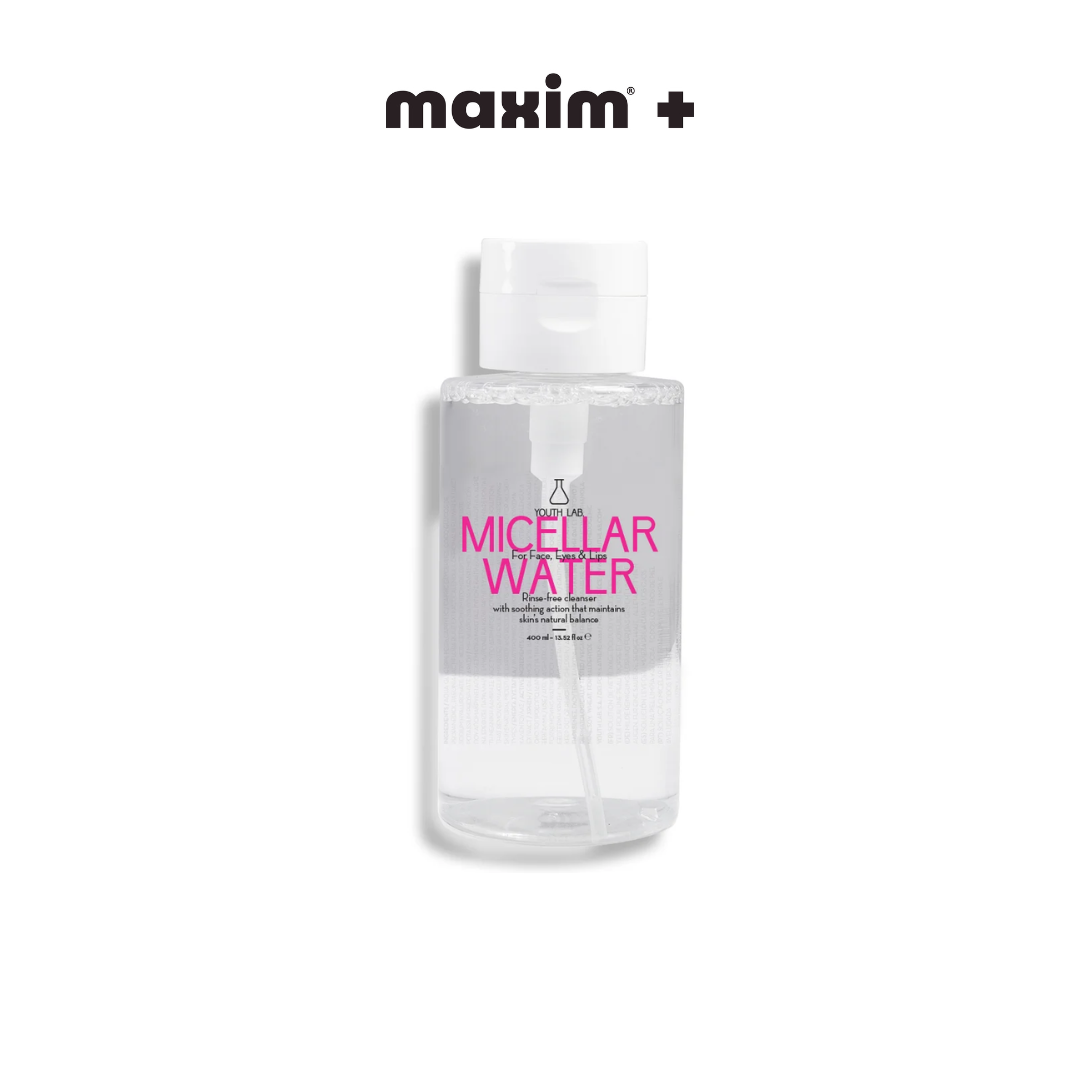 Youth Lab. Micellar Water Υγρό Διάλυμα Καθαρισμού Προσώπου, Ματιών & Χειλιών, 400ml