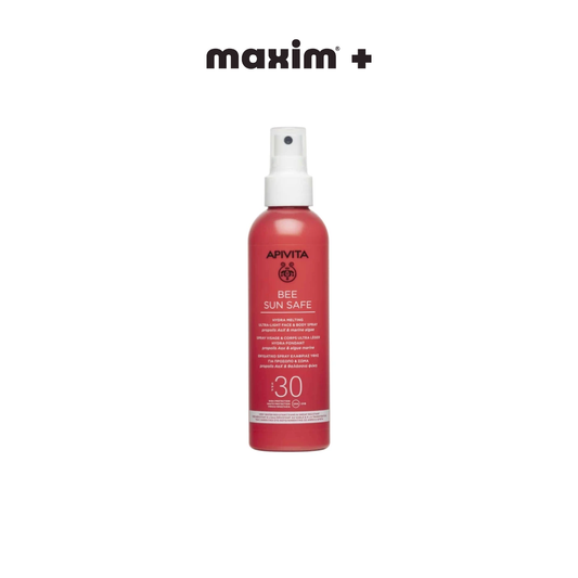 Apivita Bee Sun Safe Hydra Melting Ultra Light Face & Body Spray SPF30 Ενυδατικό Αντιηλιακό Προσώπου & Σώματος, 200ml