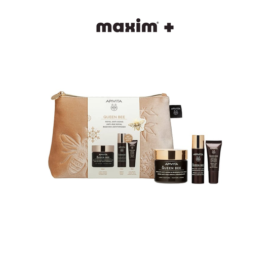 Apivita Promo Queen Bee Ελαφριάς Υφής, 50ml & Serum, 10ml & Eye Cream, 5ml