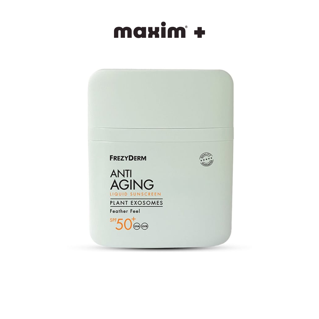 Frezyderm Anti-Aging Plant Exosomes Αντιγηραντικό Αντηλιακό Προσώπου Ελαφριάς Υφής SPF50+, 50ml