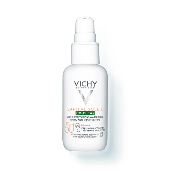 Vichy Capital Soleil Promo UV-CLEAR SPF50+ 40ml Δώρο Mineral 89 Booster Ενυδάτωσης 15ml