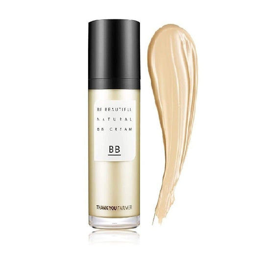 Thank You Farmer Be Beautiful Natural BB Cream Φυσική ΒΒ Κρέμα Προσώπου που Προσφέρει Κάλυψη στις Ατέλειες, 40ml