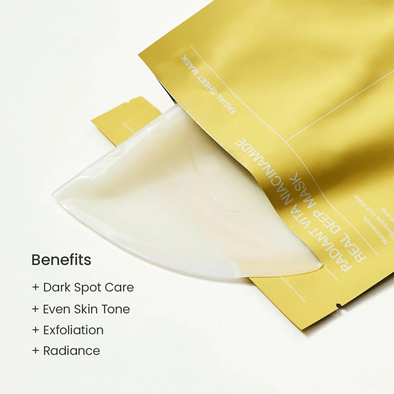Biodance Radiant Vita-Niacinamide Real Deep Mask - Gel Μάσκα για ομοιόμορφο τόνο επιδερμίδας
