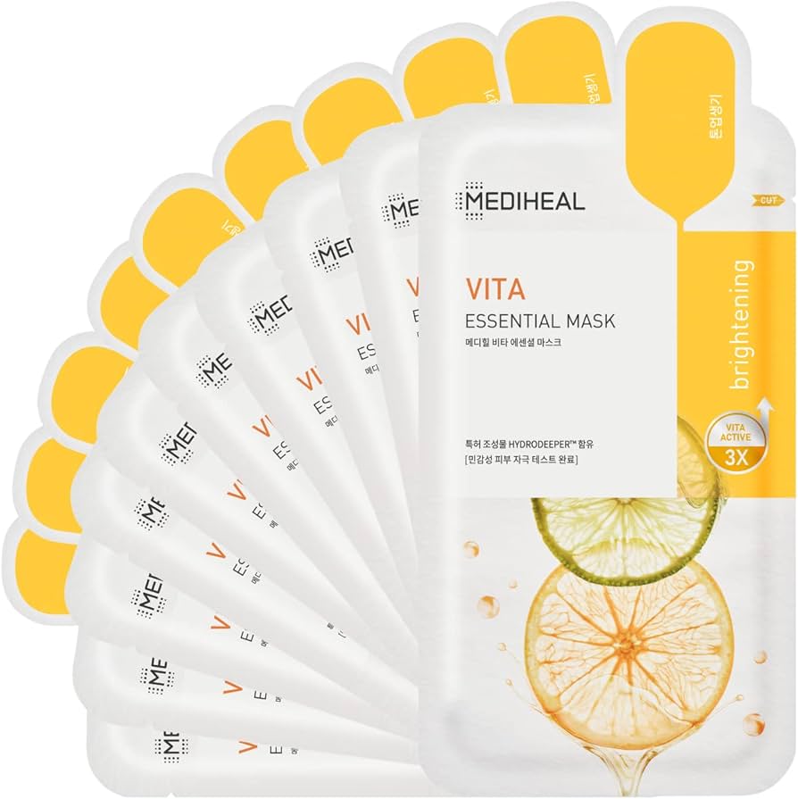 Mediheal Vita Essential Mask – Μάσκα Αναζωογόνησης & Λάμψης