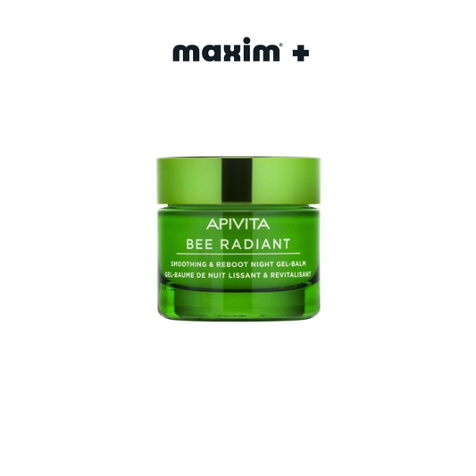 Apivita Bee Radiant Gel Balm Νύχτας για Λείανση και Αναζωογόνηση 50ml