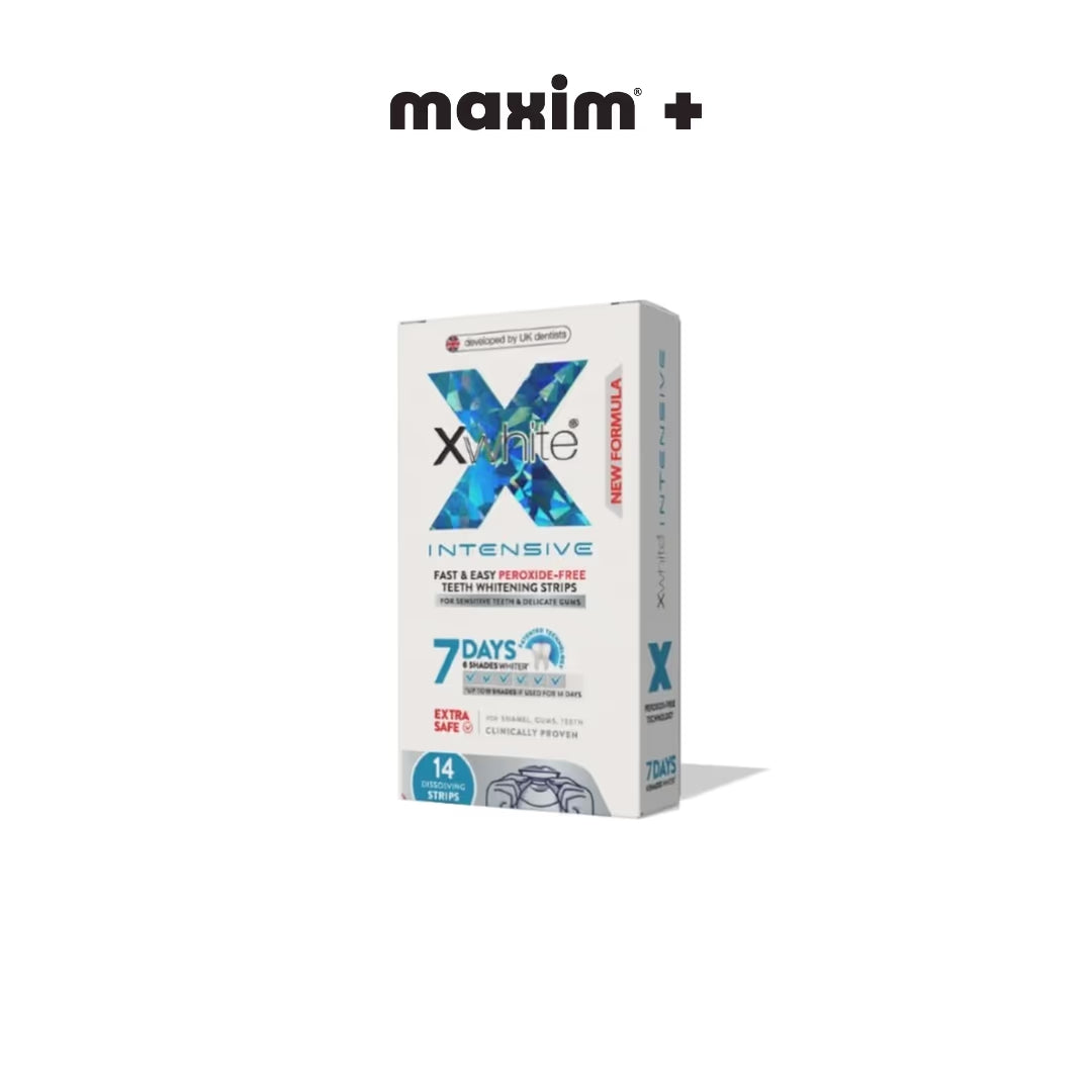 XWhite Intensive 7 Days 14ταινίες (Οδοντικές Ταινίες Λεύκανσης 7 Ημερών)