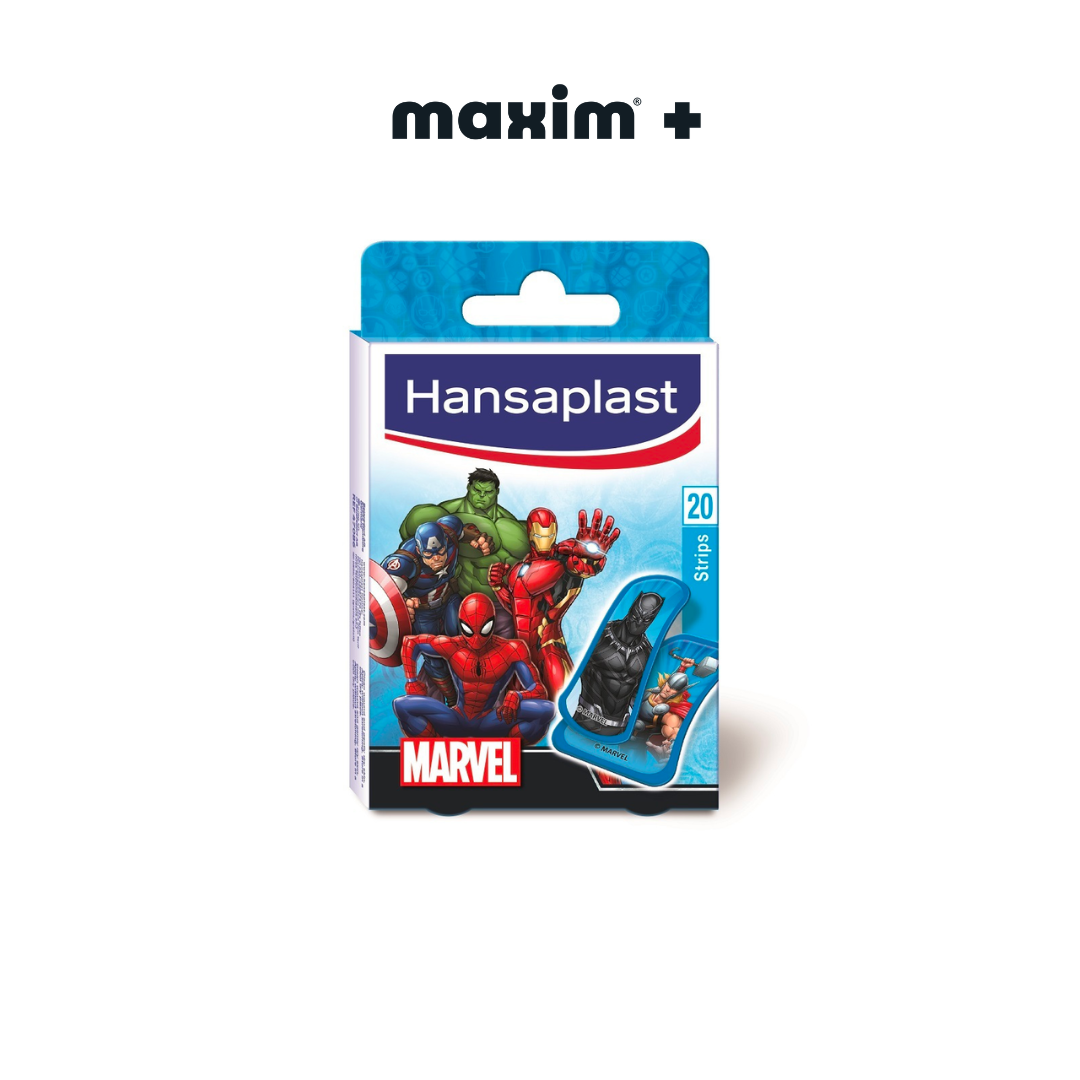 Hansaplast Marvel Αυτοκόλλητα Επιθέματα, 20τεμ