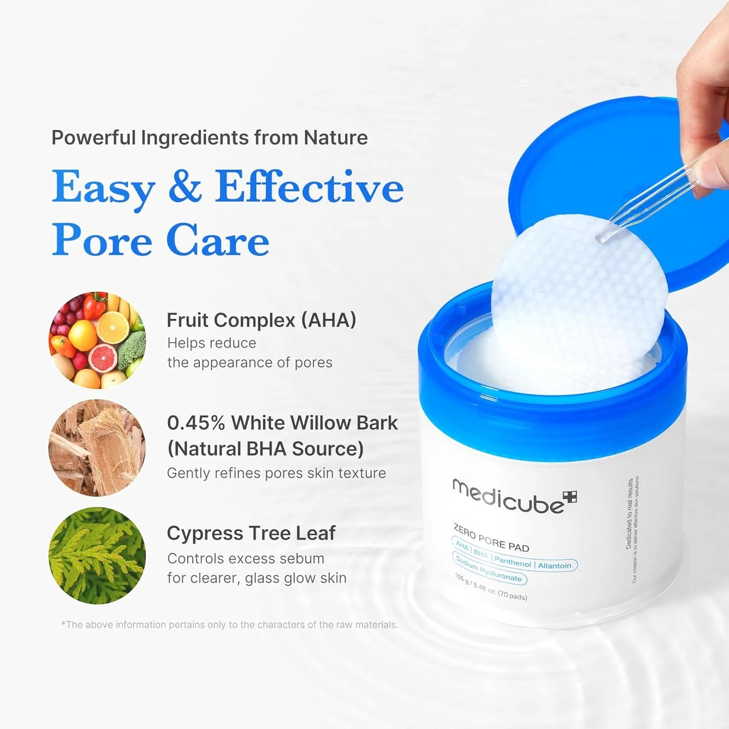 Medicube Zero Pore Pad - Απολεπιστικά δισκία για λείο δέρμα