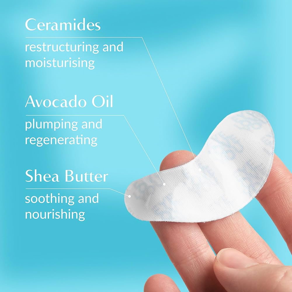 Detox Bio-Gel Patches for Eye Contour – Avocado and Shea Butter