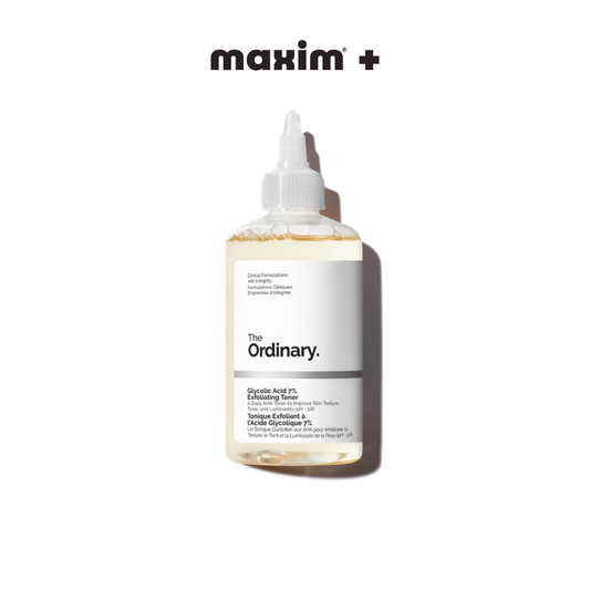 The Ordinary Glycolic Acid 7% Exfoliating Toner για Ήπια Απολέπιση σε Πρόσωπο & Τριχωτό, 240ml