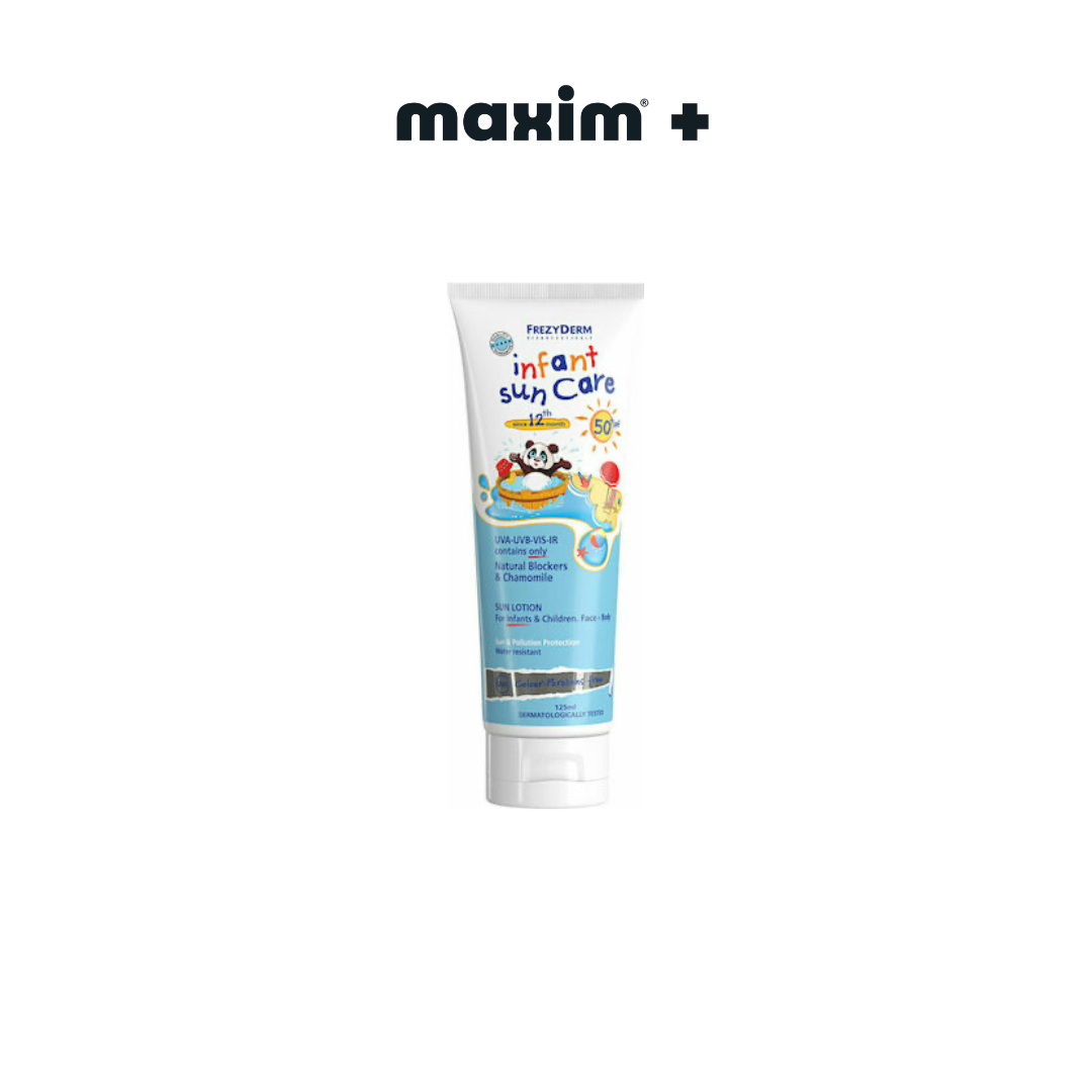 Frezyderm Infant Sun Care Spf50+, Αντιηλιακό Γαλάκτωμα Προσώπου και Σώματος για Μωρά 100ml