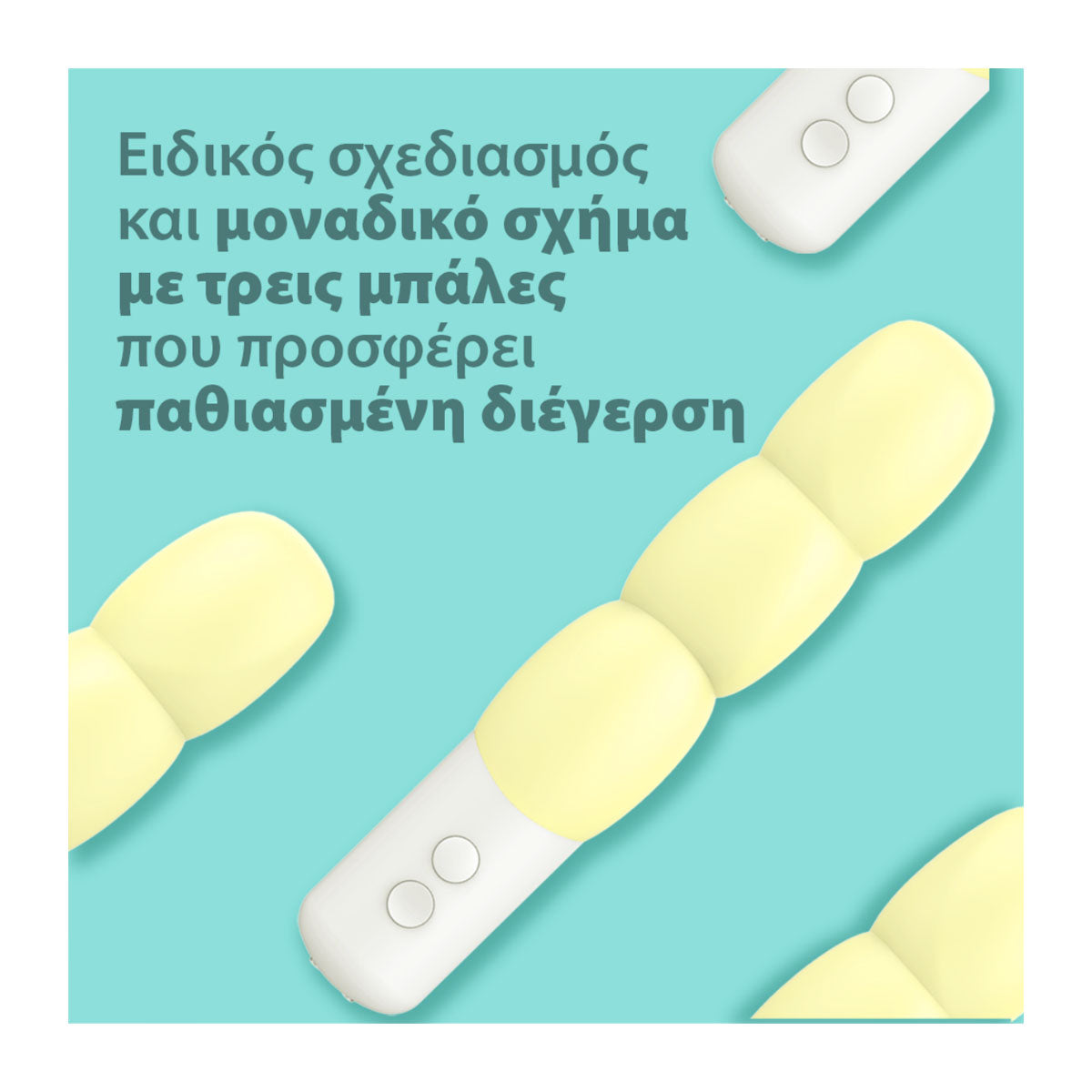 Durex Δονητής Play Sorbett-Oh σε Σχήμα Παγωτού Sorbett, 1τεμ