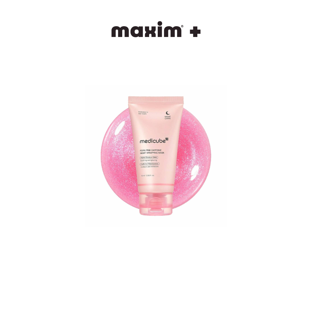 Medicube PDRN Pink Caffeine Night Wrapping Mask 75ml