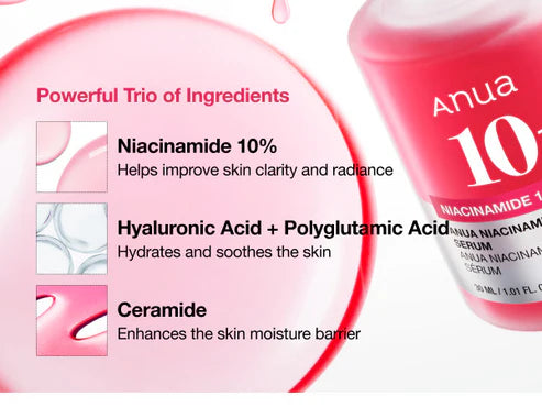 ANUA -Niacinamide 10% + TXA 4% Serum