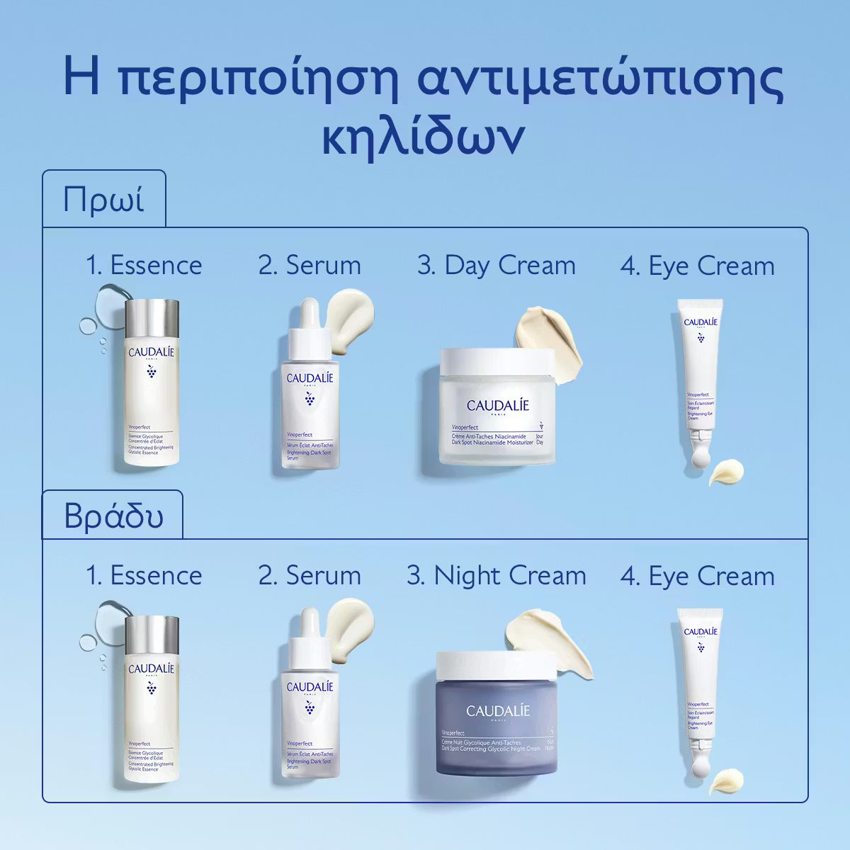Caudalie Vinoperfect Brightening Micropeel Foam Αφρός Καθαρισμού Προσώπου, 100ml