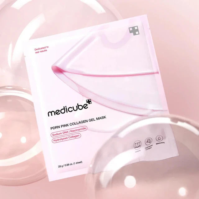 Medicube PDRN Pink Collagen Gel Mask - Μάσκα Gel με PDRN & Κολλαγόνο για Σύσφιξη και Ενυδάτωση