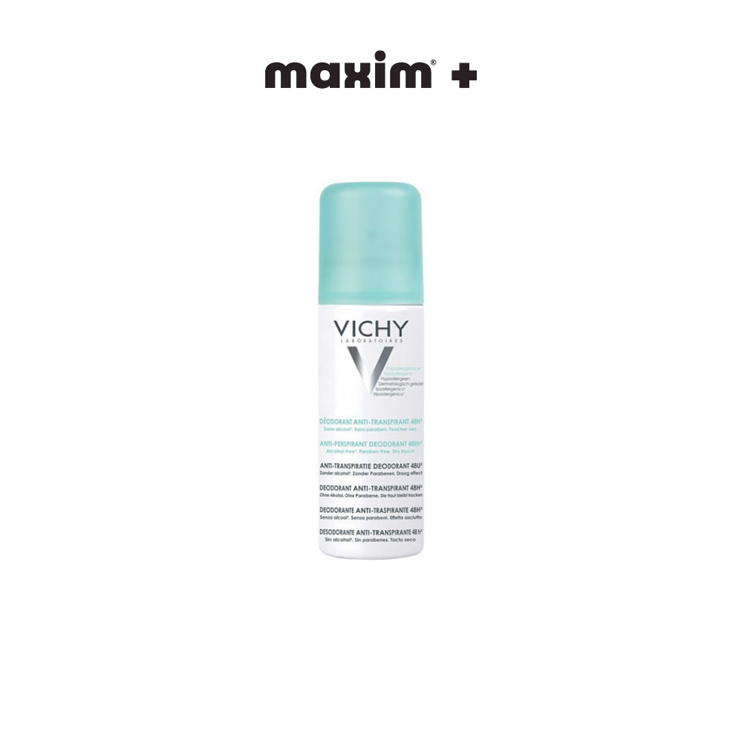 Vichy Anti-Perspirant Deodorant 48h Spray Αποσμητική Φροντίδα για Έντονη Εφίδρωση, 125ml
