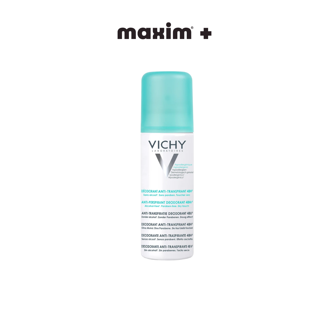 Vichy Deodorant 48hr Anti - Transpirant Spray 48ωρη Αποσμητική Φροντίδα, 125ml