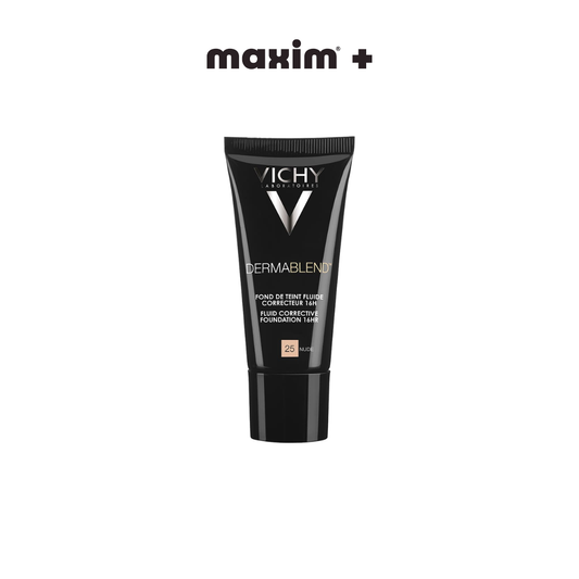 Vichy Dermablend Fluid Make Up 25 - Nude Διορθωτικό Make-Up Υψηλής Κάλυψης έως 16hrs, 30ml