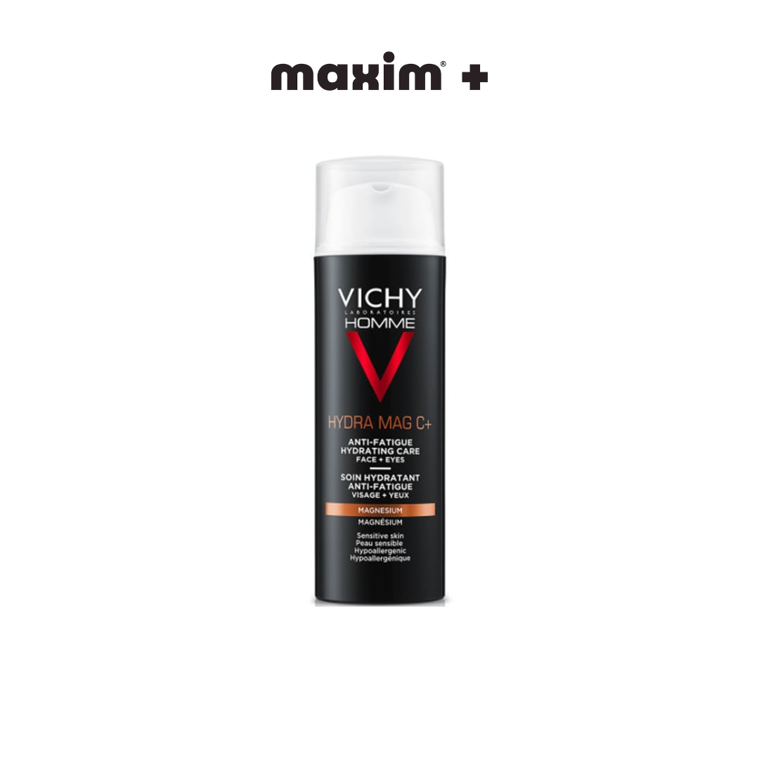 Vichy Homme Hydra Mag C+ Ανδρική Κρέμα Προσώπου για Ευαίσθητες Επιδερμίδες, 50ml