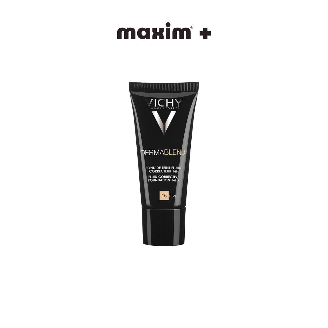 Vichy Dermablend Fluid Make-up No.15 Opal Διορθωτικό Make-Up Υψηλής Κάλυψης έως 16hrs,30ml