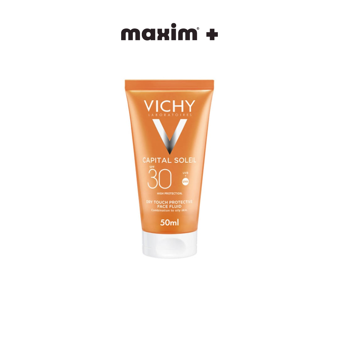 Vichy Capital Soleil SPF30 Αντηλιακή Κρέμα Προσώπου για Ματ Αποτέλεσμα, 50ml
