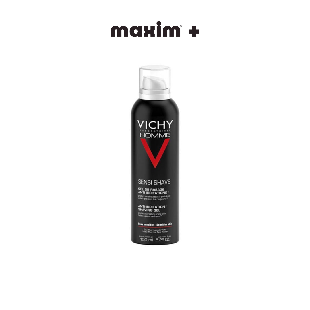 Vichy Homme Αnti Irritation Shaving Foam Αφρός Ξυρίσματος για Ευαίσθητες Επιδερμίδες, 200ml