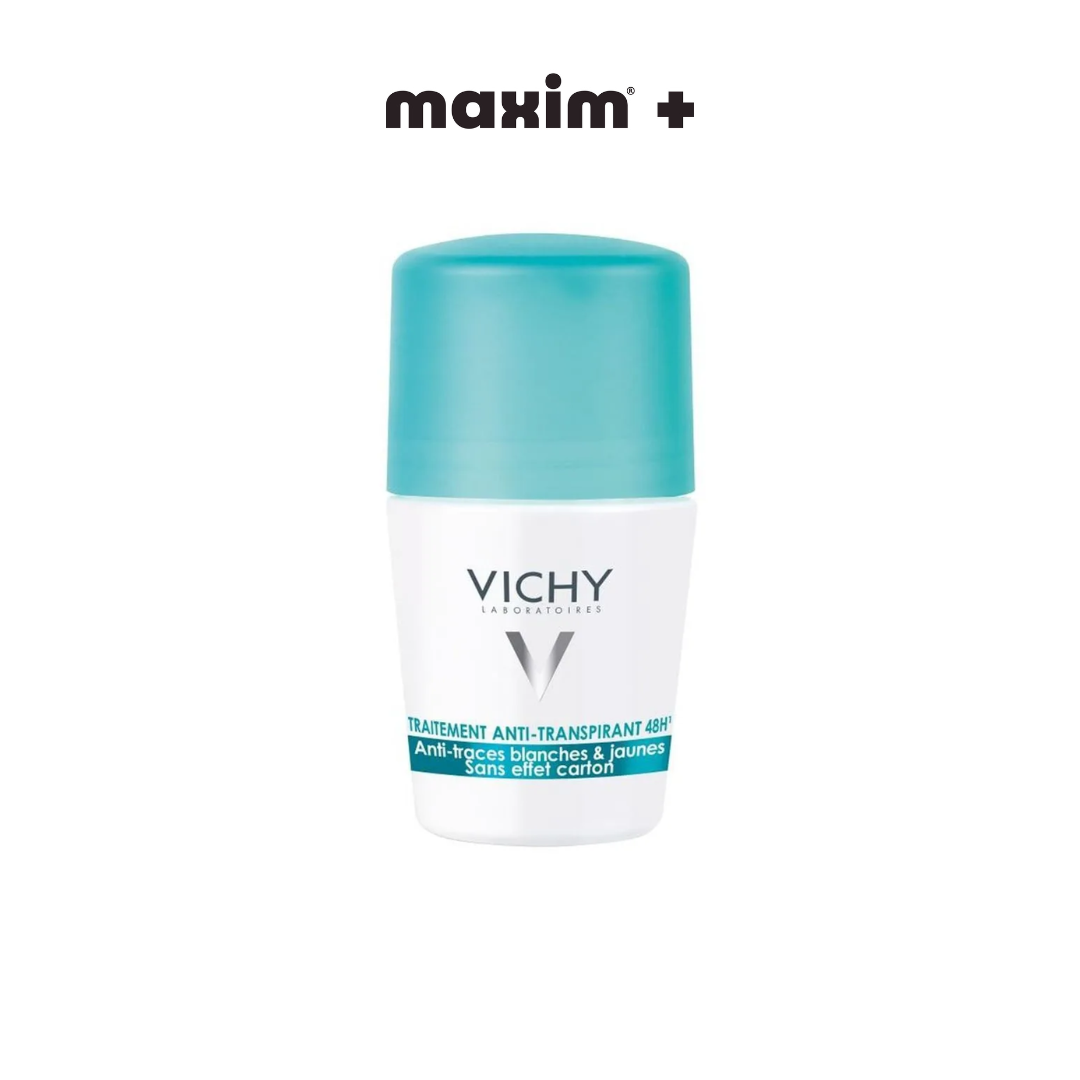 Vichy Deodorant 48h Anti-marks Roll-On 48ωρη Αποσμητική Φροντίδα, 50ml