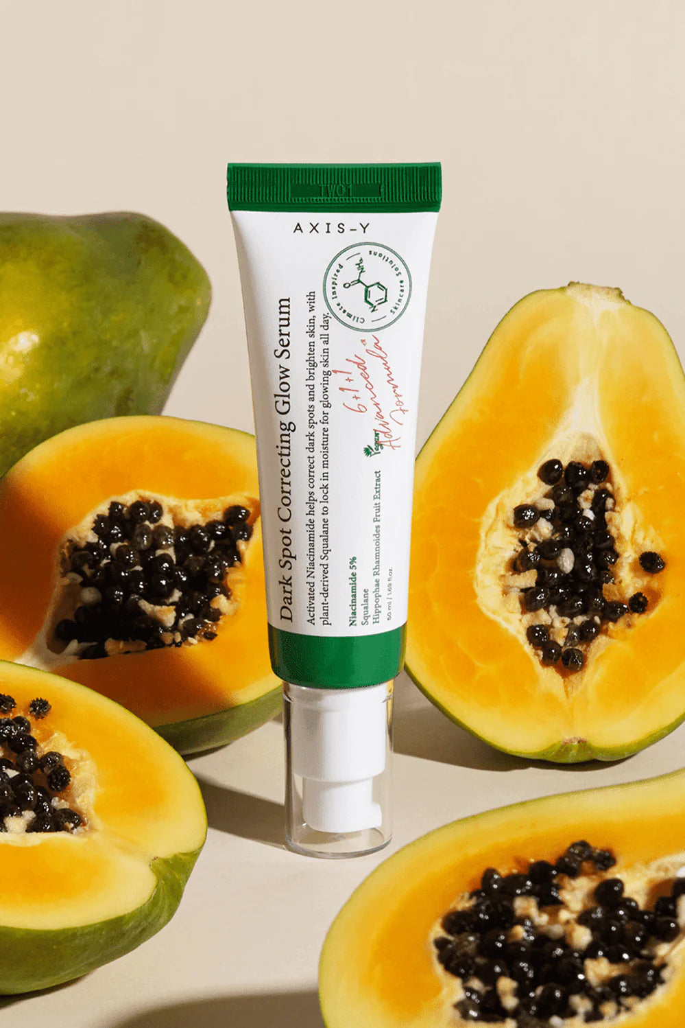 Axis-Y Dark Spot Correcting Glow Serum – Ορός Προσώπου για Κηλίδες Λάμψη, 50ml