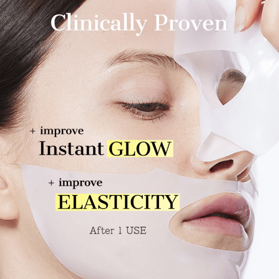 COSRX Advanced Snail Mucin Glass Glow Hydrogel Mask - Μάσκα με κολλαγόνο και βλεννίνη σαλιγκαριού