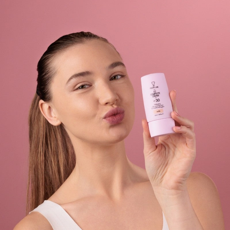 Youth Lab. CC Complete Cream Mocha (Dark) Καλυπτική Κρέμα Ολικής Αναδόμησης SPF30, 40ml