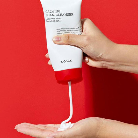 COSRX AC Collection Calming Foam Cleanser – Καθαριστικό Προσώπου για Ευαίσθητες & Ακνεϊκές Επιδερμίδες (150ml)