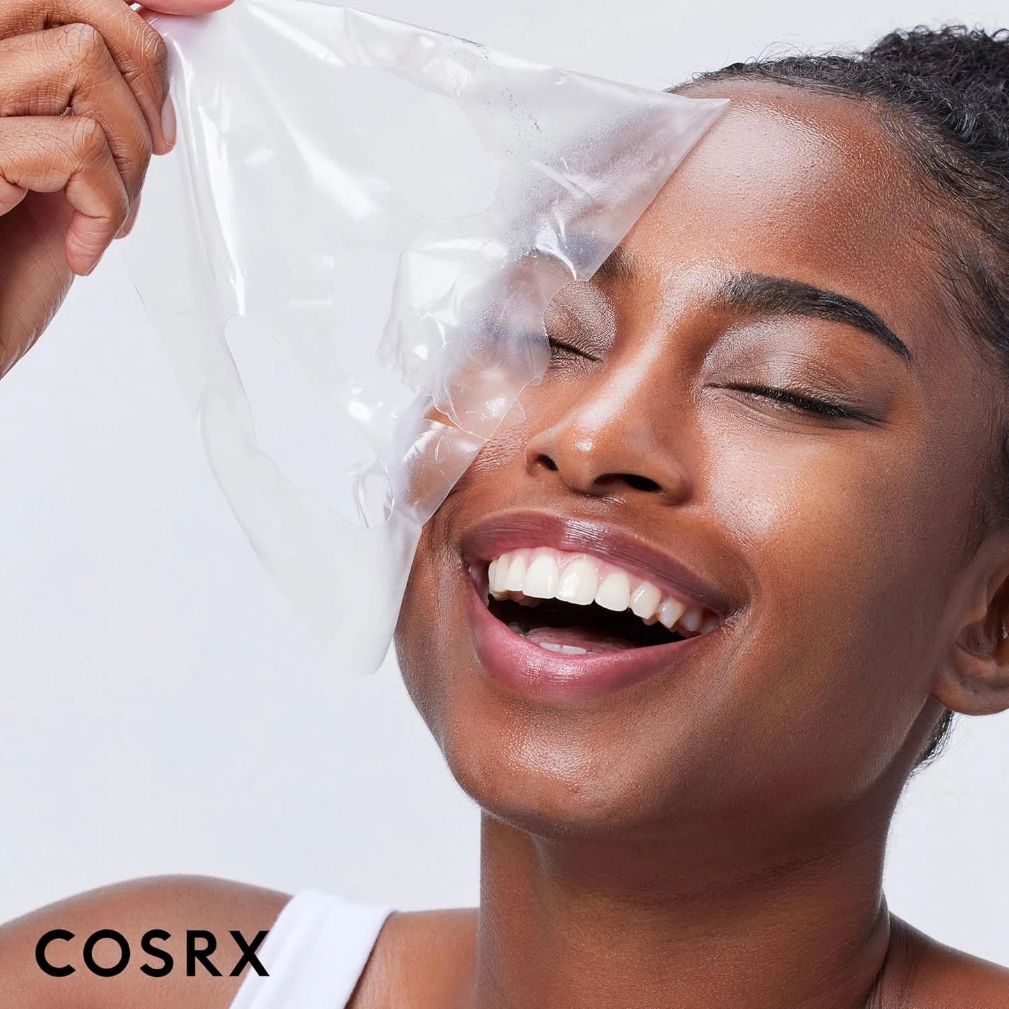 COSRX Advanced Snail Mucin Glass Glow Hydrogel Mask - Μάσκα με κολλαγόνο και βλεννίνη σαλιγκαριού