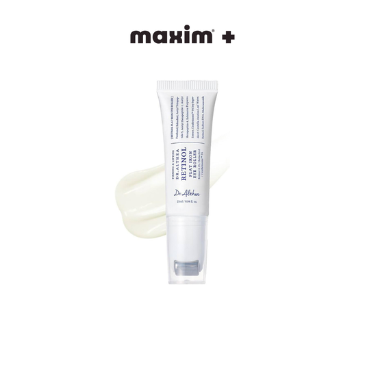 Dr. Althea  Retinol Flat Iron Eye Roller – Serum Ματιών με Ρετινόλη, Bakuchiol & Roller Μασάζ