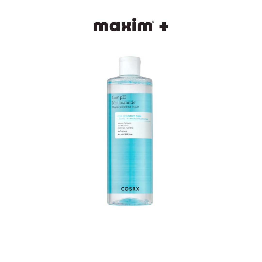 Cosrx Low pH Niacinamide Cleansing Water Νερό Καθαρισμού & Ντεμακιγιάζ με Νιασιναμίδη, 400ml