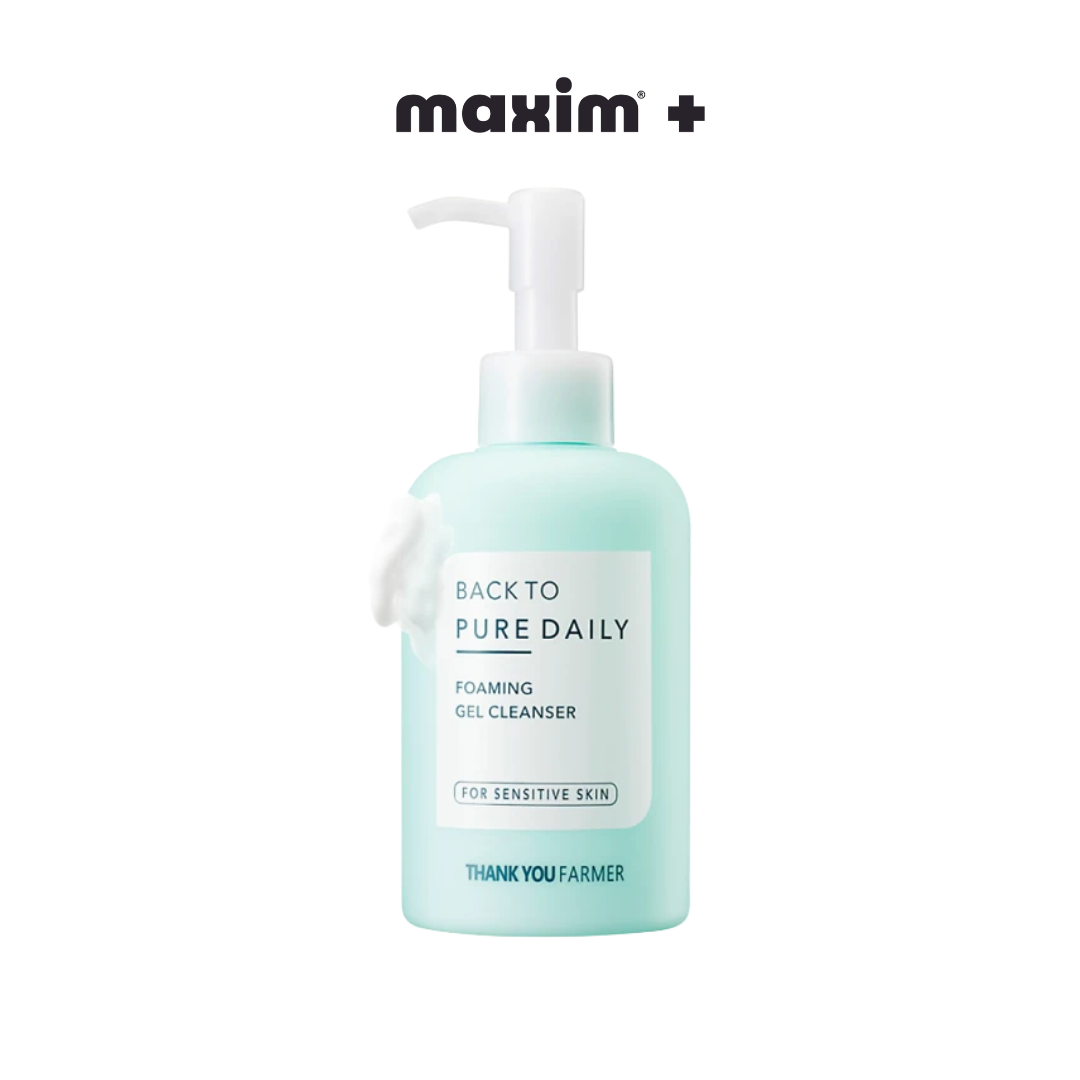 Thank You Farmer – Back To Pure Daily Foaming Gel Cleanser Καθαριστικό Προσώπου με Απαλή Φόρμουλα | 200ml
