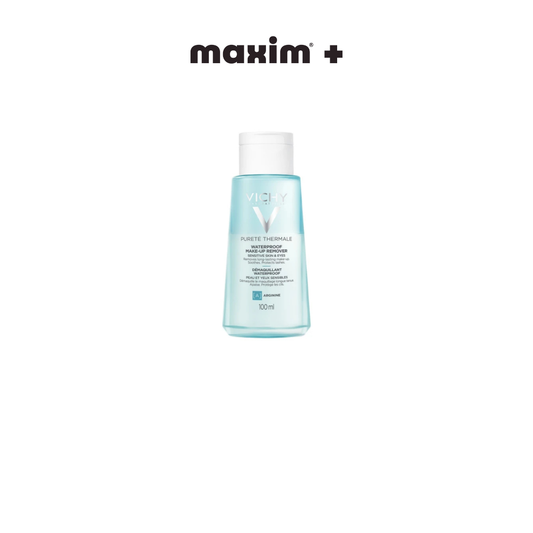 Vichy Purete Thermale Waterproof Eye Make-up Remover Ντεμακιγιάζ Ματιών για Αδιάβροχο Μακιγιάζ, 100ml