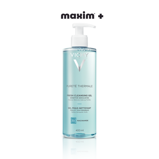Vichy Pureté Thermale Fresh Cleansing Gel Καθαρισμού Προσώπου Ματιών 200ml