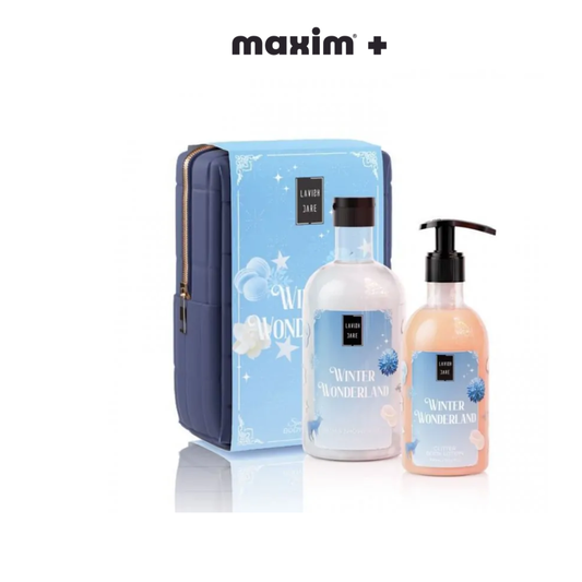 Lavish Care Winter Wonderland Christmas Set, Αφρόλουτρο 500ml & Κρέμα Σώματος 300ml, 1σετ